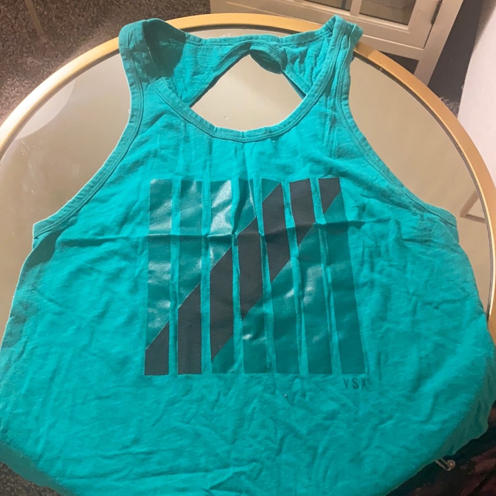 Victoria’s Secret Sport- green muscle top